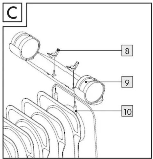 SILVERCREST SOR 1500 D3 - RADIATEUR À BAIN D'HUILE - 1