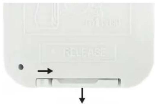 SILVERCREST SEK 600 A1 - AFSTANDSBEDIENING: BATTERIJ PLAATSEN OF VERWISSELEN - 2