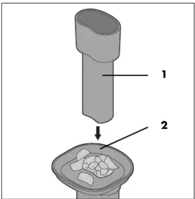 SILVERCREST SSJ 300 B3 - Remplir d'aliments - 1