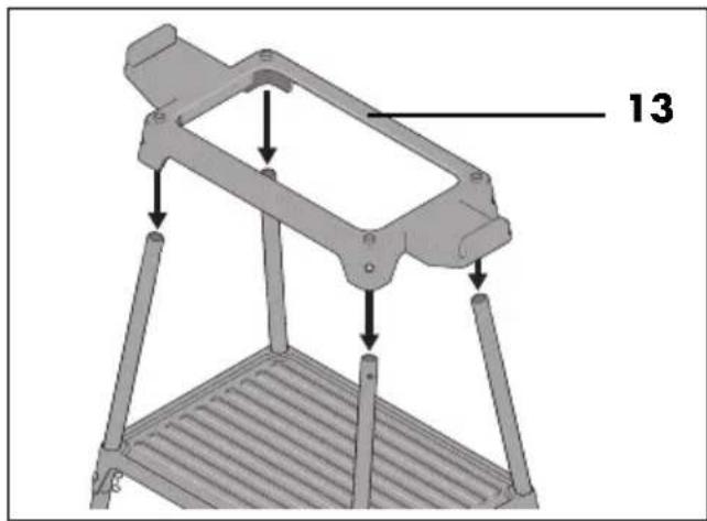 SILVERCREST SEGS 2200 B2 - Assembly as a freestanding device - 4