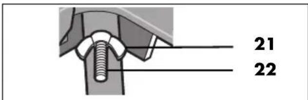 SILVERCREST SEGS 2200 B2 - Montage comme apparéil sur pieds - 5