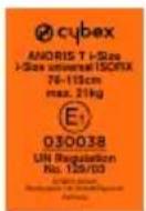 CYBEX Anoris T iSize - ZULASSUNG - 1
