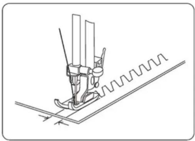 SINGER SM024 - Rampart stitch - 5