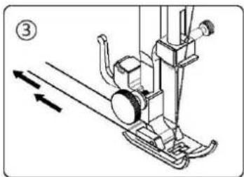 SINGER SM024 - Drawing up bobbin thread - 3