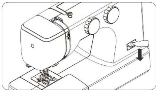SINGER SM024 - Reverse sewing lever - 1