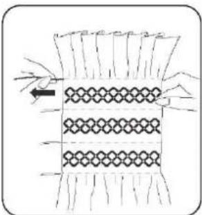 SINGER SM024 - Honeycomb stitch / Smocking - 6