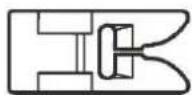 SINGER SM024 - Point nid d'abeille/smocking - 3