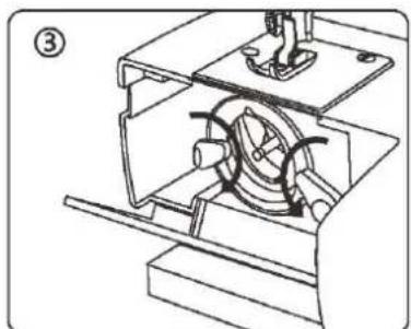 SINGER SM024 - To assemble the shuttle race - 3