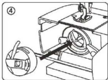 SINGER SM024 - To assemble the shuttle race - 5