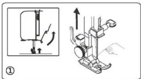 SINGER SM024 - Drawing up bobbin thread - 1