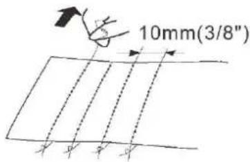SINGER SM024 - Point nid d'abeille/smocking - 5
