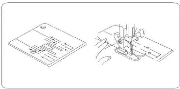 SINGER SM024 - Seam guide lines - 1