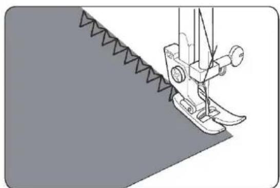 SINGER SM024 - Overedge stitch - 2