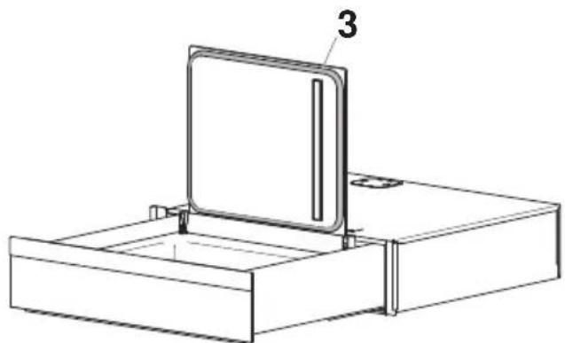 V-ZUG VacuDrawer V6000 14 - Remplacement du joint de couvercle d'appareil - 1