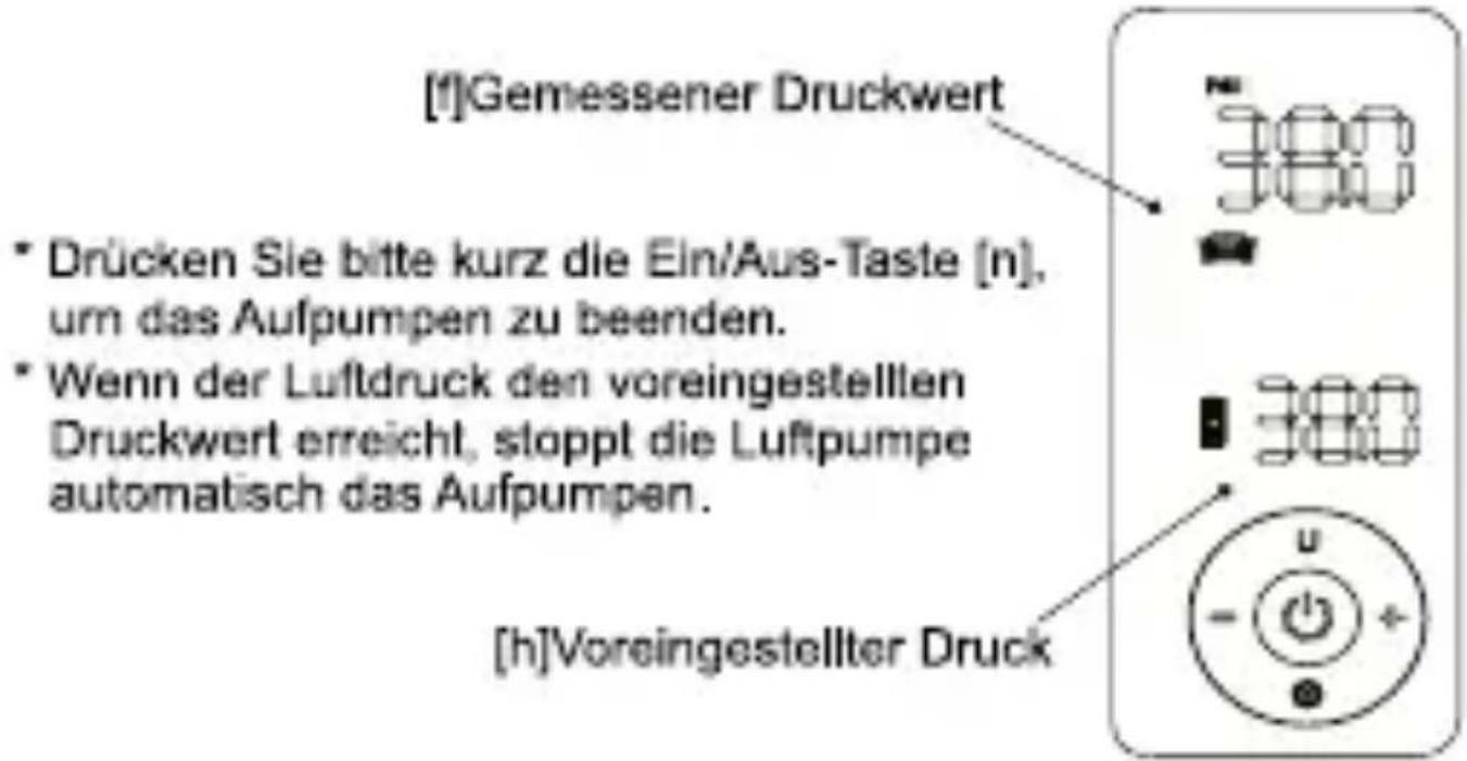 Telestar Trotty Pump - Luftbefüllung beenden - 1