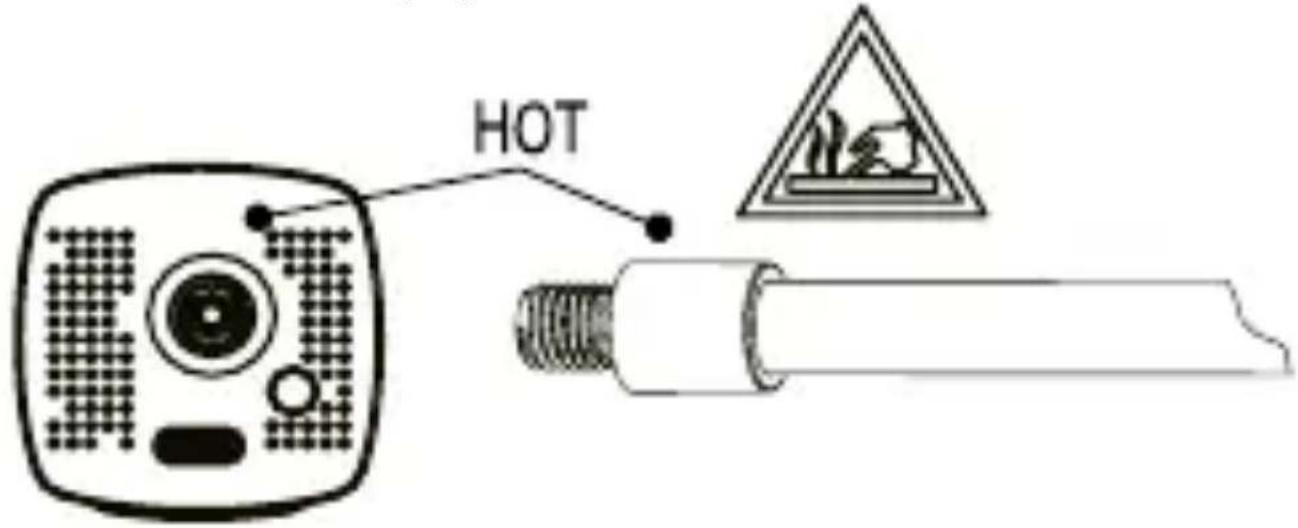 Telestar Trotty Pump - High temperature safety precautions - 1