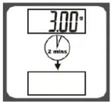 Orbegozo PC 3000 - Desligar automatico Icone/figura do LCD - 1