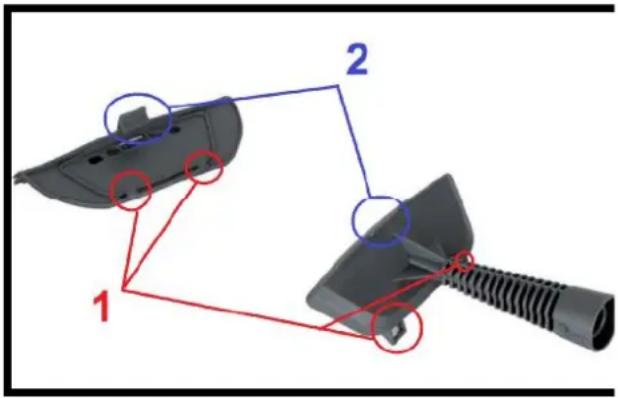 Orbegozo LV 3580 - Installation de la raclette pour porte / vitre - 1
