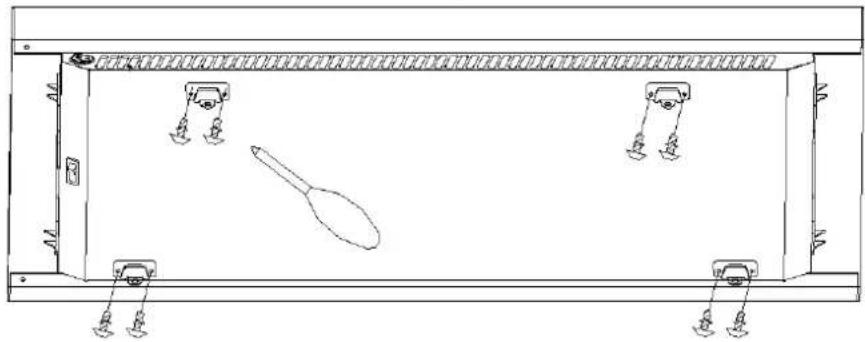 Orbegozo REW 1000 - Montaje en pared: - 2