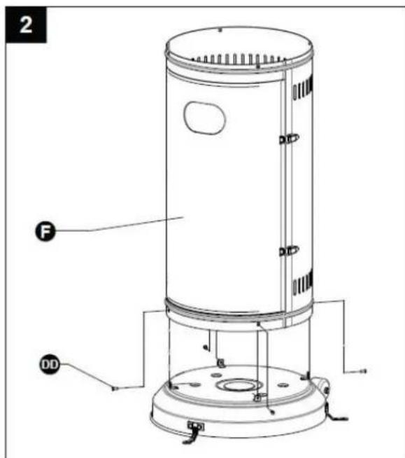 Orbegozo PHE 90 - PROCEDIMENTOS DE MONTAGEM - 3
