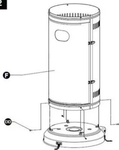 Orbegozo PHE 90 - ASSEMBLY PROCEDURES - 3