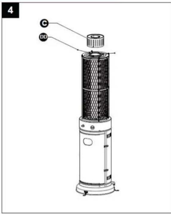 Orbegozo PHE 90 - PROCEDIMENTOS DE MONTAGEM - 6