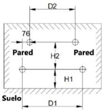 Orbegozo REW 500 - Montaje en pared: - 3
