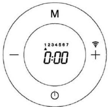 Orbegozo REW 500 - como programar el día actual de la hora: - 1