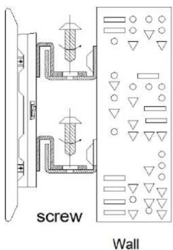 Orbegozo REW 500 - Montage au mur : - 7