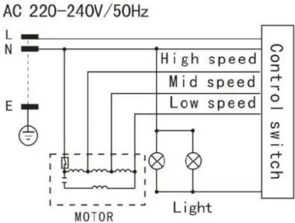 Orbegozo DS 74170 N - ELECTRICAL DIAGRAM. - 1