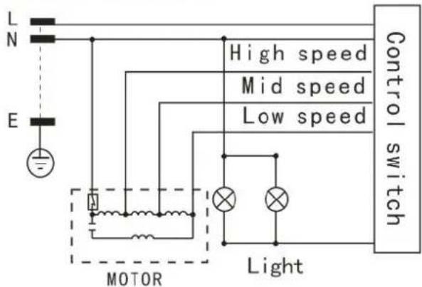 Orbegozo DS 74170 N - ESQUEMA DE CONEXIONES ELÉCTRICAS - 1