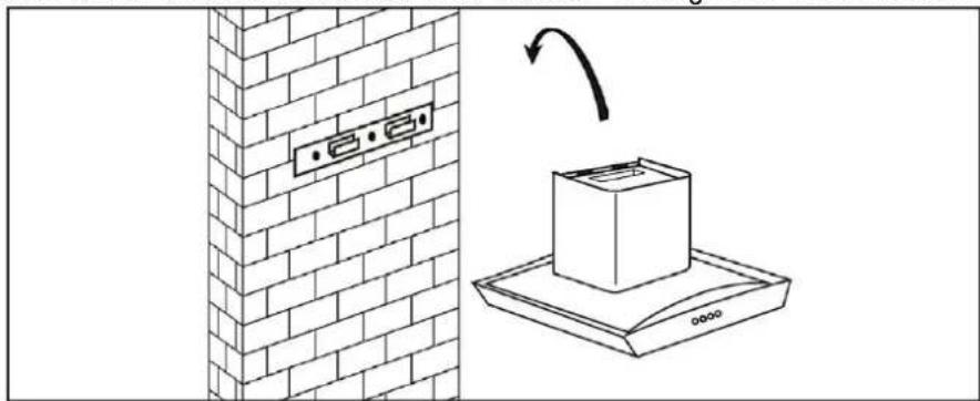 Orbegozo DS 80190 BL - Installation (outlet to outside) - 3