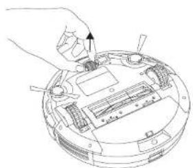 eufy RoboVac 11S Max - Nettoyer la roue pivotante - 2