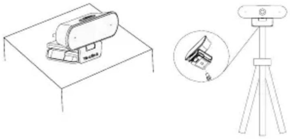 Yealink UVC20 - - Mount on top of a display - 5