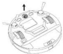 eufy RoboVac G10 Hybrid - Nettoyer la roue pivotante - 2