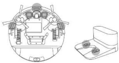 eufy RoboVac G10 Hybrid - Nettoyer les capteurs et les broches de chargement - 1