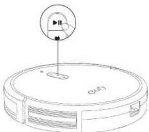 eufy RoboVac G30 Hybrid - Démarrer/mettre en pause le nettoyage - 2