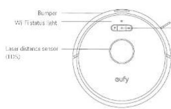 eufy RoboVac X8 - RoboVac Anatomy - 1