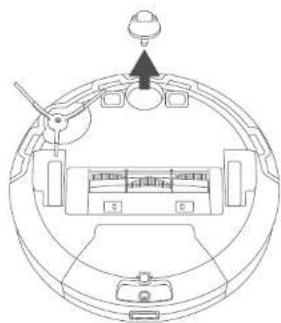 eufy RoboVac X8 - Clean the Swivel Wheel - 2
