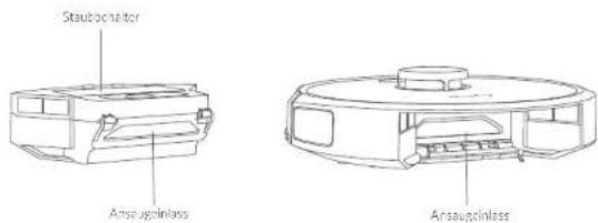 eufy RoboVac X8 - Ansaugeinlass - 1