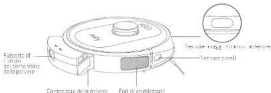 eufy RoboVac X8 - a. Parte superiore e laterale - 2