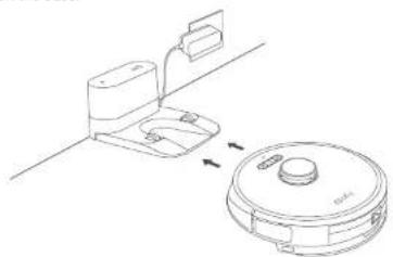 eufy RoboVac X8 Hybrid - Charge Your RoboVac - 1