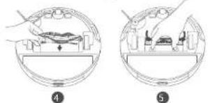 eufy RoboVac X8 Hybrid - Clean the Rolling Brush - 3