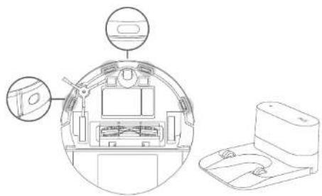 eufy RoboVac X8 Hybrid - De sensoren en oplaadpennen schoonmaken - 1