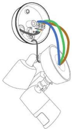 eufy Floodlight Camera - Connect Wires - 1