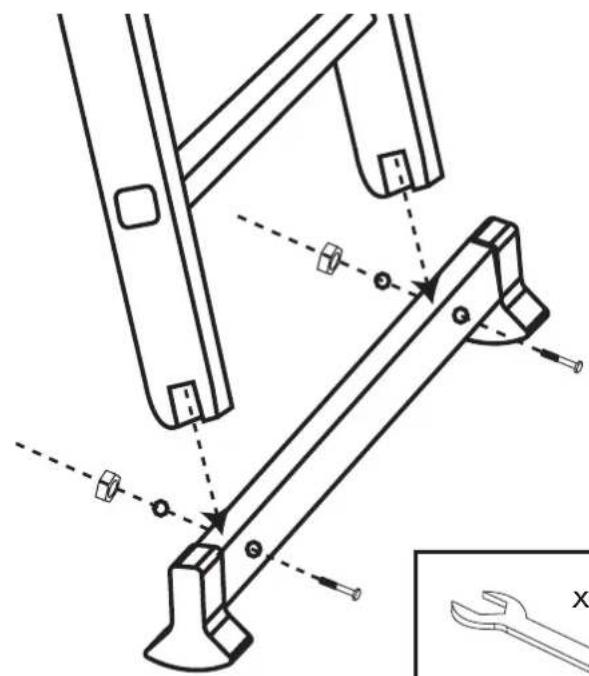 PARKSIDE HG01091 - ALUMINIUM MULTI-PURPOSE LADDER - 3