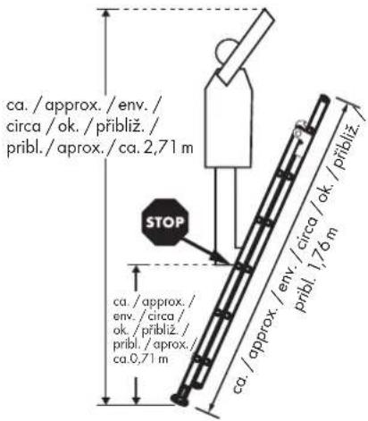 PARKSIDE HG01091 - ALUMINIUM MULTI-PURPOSE LADDER - 5