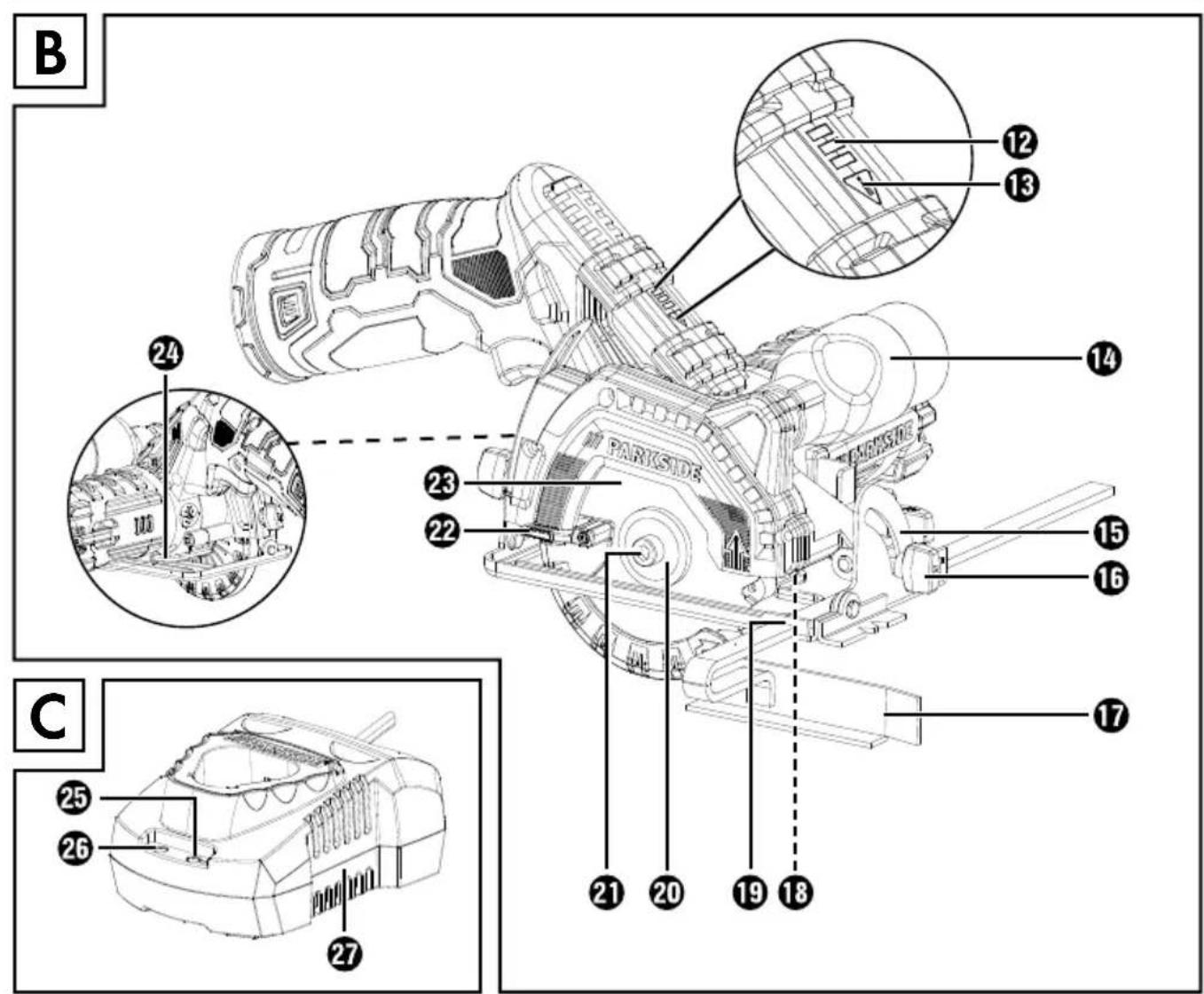 PARKSIDE PHKSA 12 A1 - PT - 2