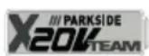 PARKSIDE PHPA 20Li A1 - Symbole na urzadzeniu - 4