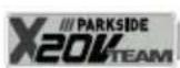 PARKSIDE PHPA 20Li A1 - Symboles sur l'accumulateur - 1